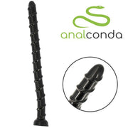 Gangbangster - Bongare - Extreme Dildo - 44 x 3,2 cm - PVC - Zwart-Erotiekvoordeel.nl