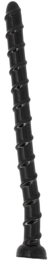 Gangbangster - Bongare - Extreme Dildo - 44 x 3,2 cm - PVC - Zwart-Erotiekvoordeel.nl