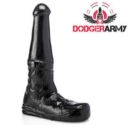 Gangbangster - Boots - Dildo - 26 x 8,5 cm - PVC - Zwart-Erotiekvoordeel.nl