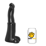 Gangbangster - Brute - Dildo - 25 x 6,7 cm - PVC - Nero-Erotiekvoordeel.nl