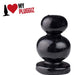Gangbangster - Bulby - Buttplug - 9 x 6 cm - PVC - Zwart-Erotiekvoordeel.nl