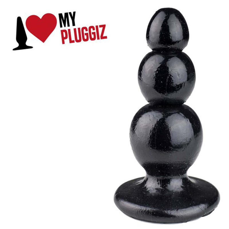 Gangbangster - Caterp - Dildo - 12 x 4,5 cm - PVC - Zwart-Erotiekvoordeel.nl