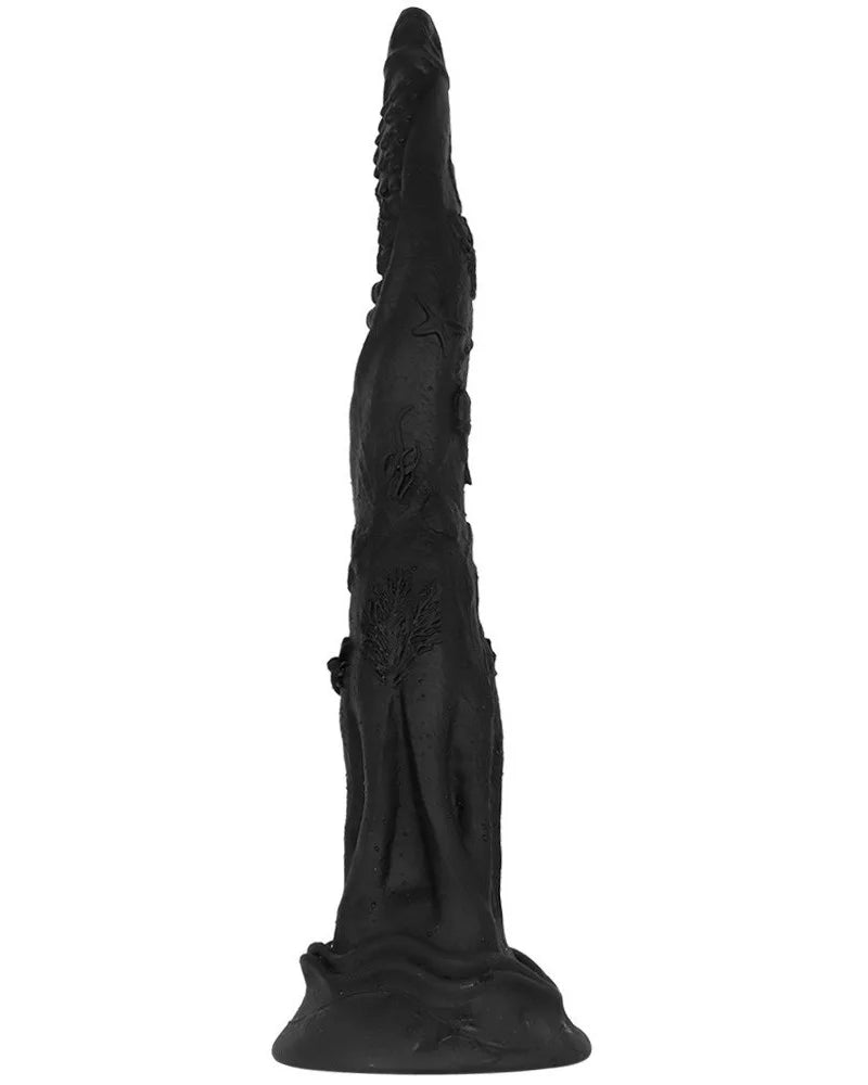 Gangbangster - Deep Sea - Anal Dildo - 32 x 5 cm - Black-Erotiekvoordeel.nl