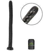Gangbangster - Dixon - Anaal Slang - Extreme Dildo - 48 x 3,5 cm - PVC - Zwart-Erotiekvoordeel.nl