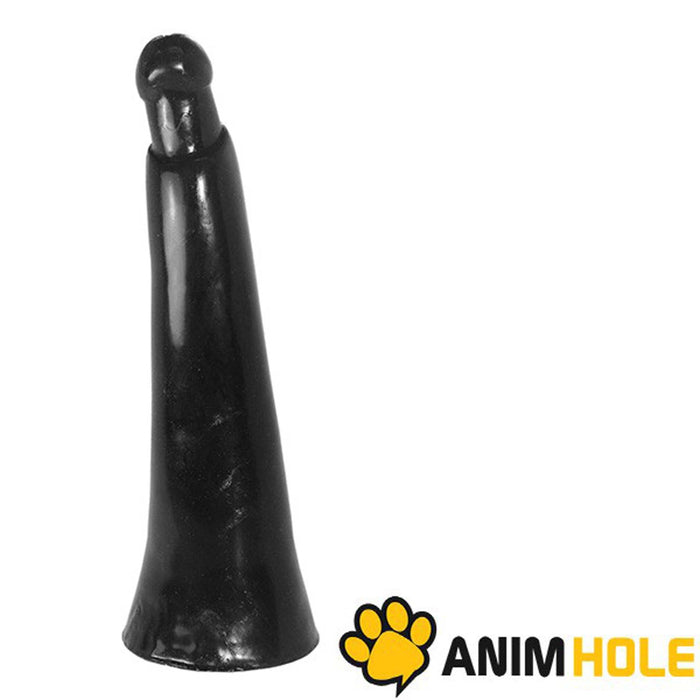 Gangbangster - Olly - Extreme Dildo - 30 x 8,8 cm - PVC - Zwart-Erotiekvoordeel.nl