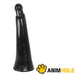 Gangbangster - Olly - Extreme Dildo - 30 x 8,8 cm - PVC - Zwart-Erotiekvoordeel.nl
