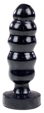 Gangbangster - Fifth Beads - Buttplug - 14 x 8,3 cm - PVC - Zwart-Erotiekvoordeel.nl