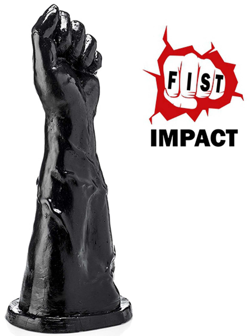 Gangbangster - Fist Arm XXL - Dildo - 46 x 16 cm - PVC - Zwart-Erotiekvoordeel.nl