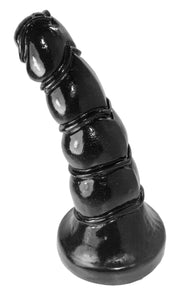 Gangbangster - Gobby - Dildo- 25 x 7,8 cm - PVC - Zwart-Erotiekvoordeel.nl