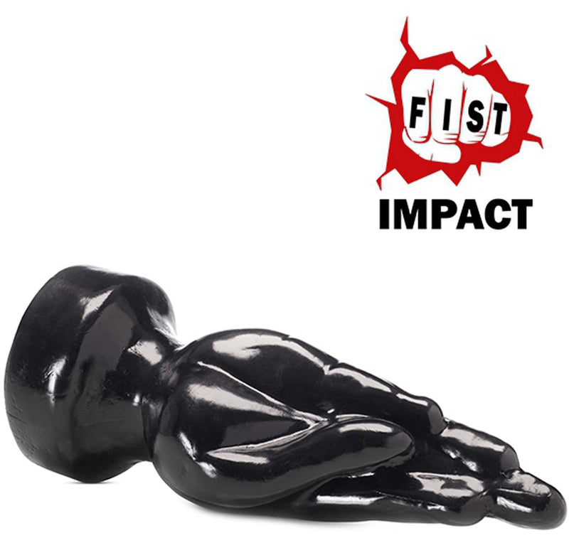 Gangbangster - Hand03 - Dildo - 21 x 8,8 cm - PVC - Zwart-Erotiekvoordeel.nl