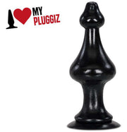 Gangbangster - Horsea - Buttplug - 24 x 9,1 cm - PVC - Zwart-Erotiekvoordeel.nl