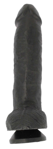 Gangbangster - Jordan - Dildo - 20 x 5,5 cm - PVC - Zwart-Erotiekvoordeel.nl
