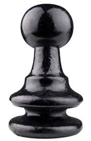 Gangbangster - King Chess - Buttplug - 15 x 9,5 cm - PVC - Zwart-Erotiekvoordeel.nl