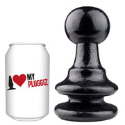Gangbangster - King Chess - Buttplug - 15 x 9,5 cm - PVC - Zwart-Erotiekvoordeel.nl