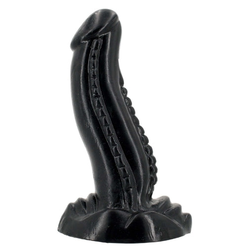 Gangbangster - Loch Ass - Dildo - 17 x 5 cm - PVC - Black-Erotiekvoordeel.nl