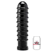 Gangbangster - Mass Destruction 40 x 8.6 cm - PVC - Black-Erotiekvoordeel.nl