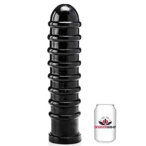 Gangbangster - Mass Destruction 40 x 8.6 cm - PVC - Black-Erotiekvoordeel.nl