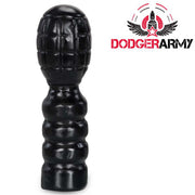 Gangbangster - Mills Bomb - Dildo - 19 x 6 cm - PVC - Zwart-Erotiekvoordeel.nl