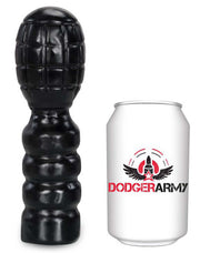 Gangbangster - Mills Bomb - Dildo - 19 x 6 cm - PVC - Zwart-Erotiekvoordeel.nl