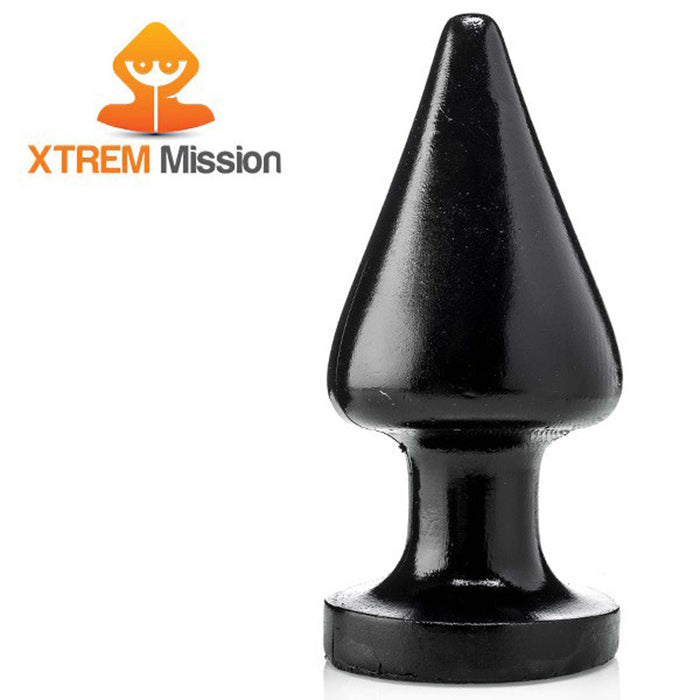 Gangbangster - Mission Blast - Buttplug - 24 x 11 cm - PVC - Zwart-Erotiekvoordeel.nl