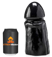 Gangbangster - Mission Crack Up - Dildo - 23 x 10 cm - PVC - Zwart-Erotiekvoordeel.nl