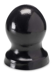 Gangbangster - Mission Snowball - Buttplug - 12 x 10 cm - PVC - Zwart-Erotiekvoordeel.nl