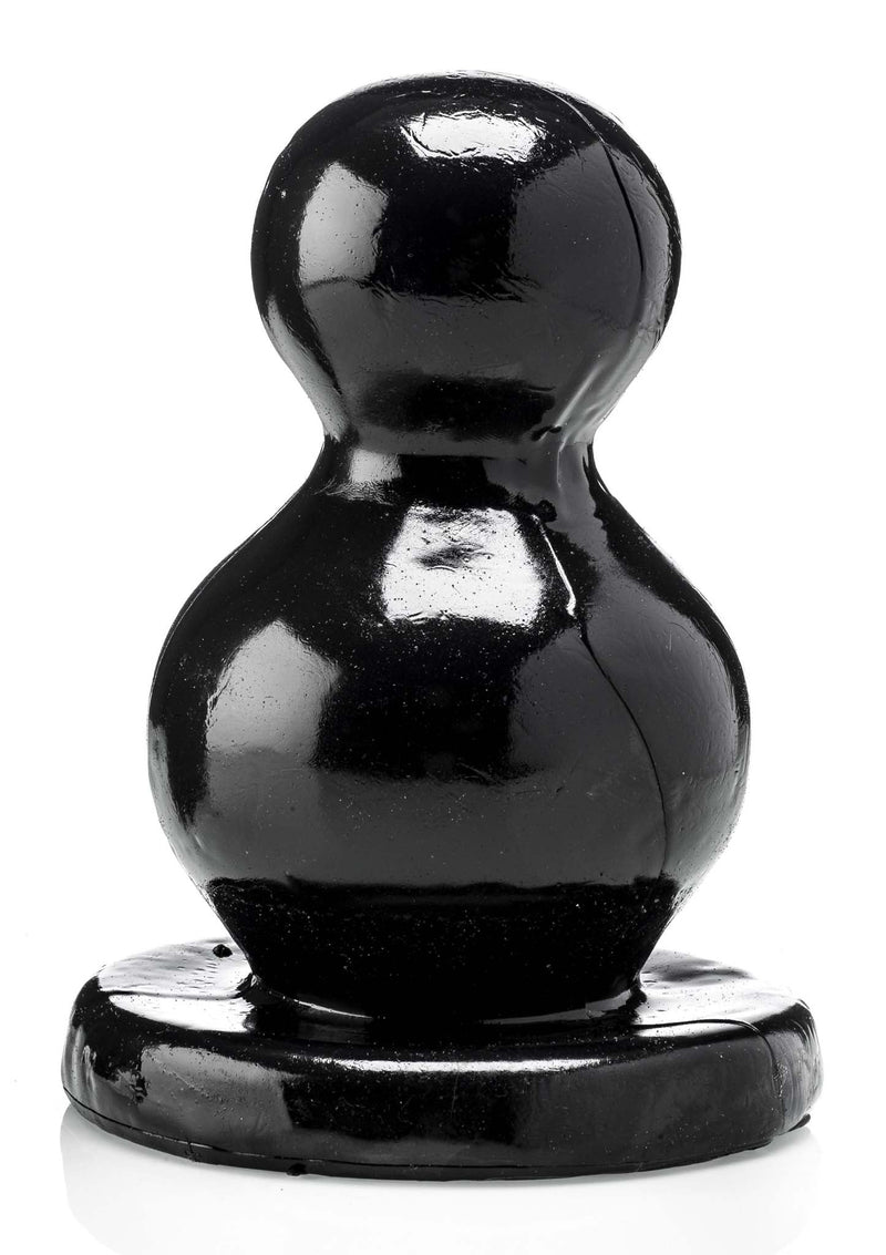 Gangbangster - Mission Twice More - Dildo - 17 x - 11 cm - PVC - Zwart-Erotiekvoordeel.nl