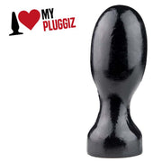 Gangbangster - Ovaly - Buttplug - 11 x 4,8 cm - PVC - Zwart-Erotiekvoordeel.nl
