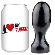 Gangbangster - Ovaly - Buttplug - 11 x 4,8 cm - PVC - Zwart-Erotiekvoordeel.nl