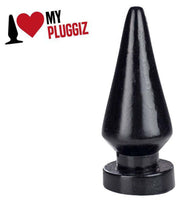Gangbangster - Peak - Buttplug - 14 x 6 cm - PVC - Zwart-Erotiekvoordeel.nl