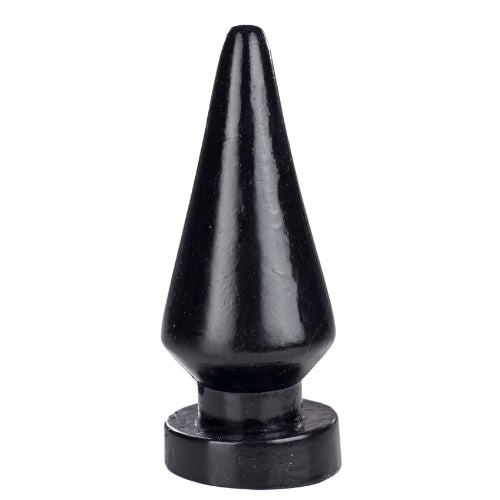 Gangbangster - Peak - Buttplug - 14 x 6 cm - PVC - Schwarz - Erotiekvoordeel.nl