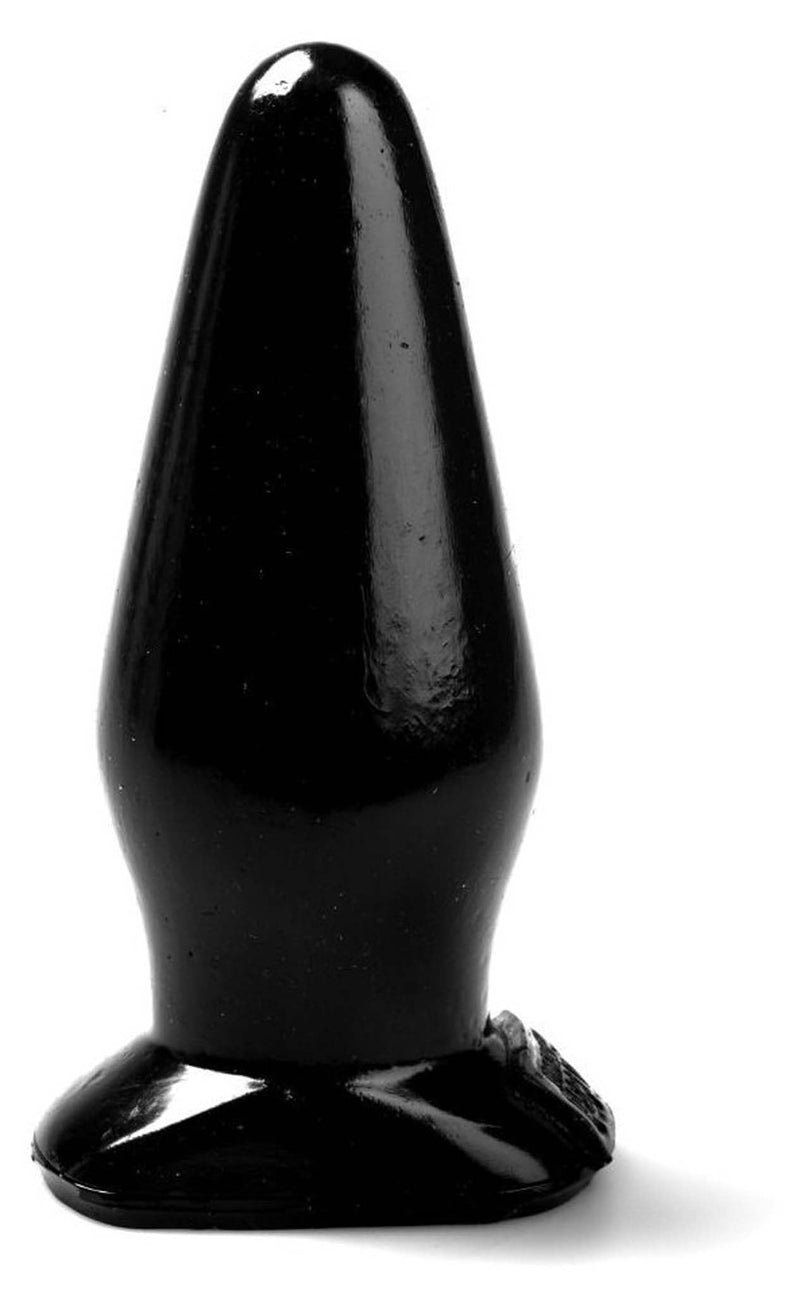 Gangbangster - Pika - Buttplug - 12 x 6 cm - PVC - Zwart-Erotiekvoordeel.nl