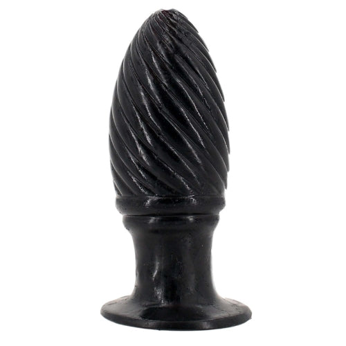 Gangbangster - Rampy - Plug anal - 11 x 4,3 cm - PVC - Negro-Erotiekvoordeel.nl