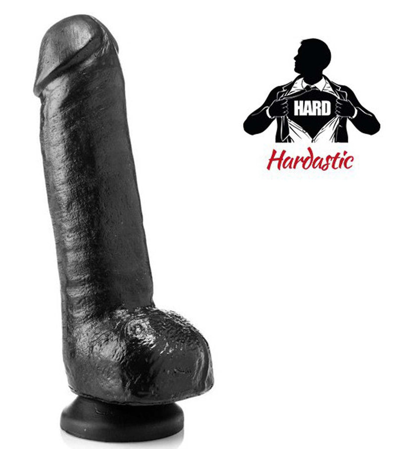 Gangbangster - Super Don - Dildo - 24 x 7 cm - PVC - Zwart-Erotiekvoordeel.nl