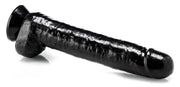 Gangbangster - Super John - Dildo - 35 x 7 cm - PVC - Black-Erotiekvoordeel.nl
