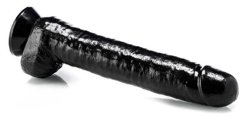 Gangbangster - Super John - Dildo - 35 x 7 cm - PVC - Black-Erotiekvoordeel.nl