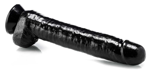 Gangbangster - Super John - Dildo - 35 x 7 cm - PVC - Black-Erotiekvoordeel.nl