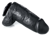 Gangbangster - Super Mike - Dildo - 18 x 8 cm - PVC - Zwart-Erotiekvoordeel.nl