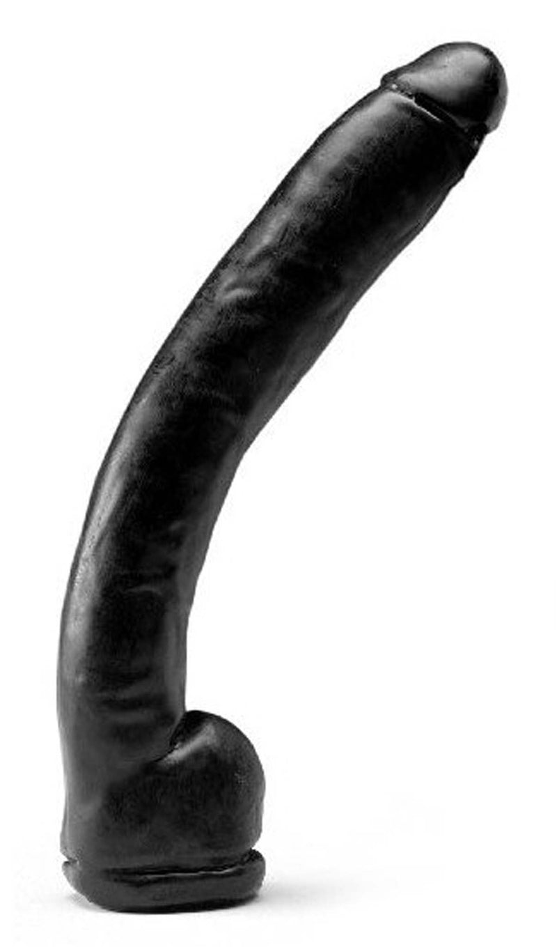 Gangbangster - Super Tyler - Dildo - 34 x 5,5 cm - PVC - Zwart-Erotiekvoordeel.nl