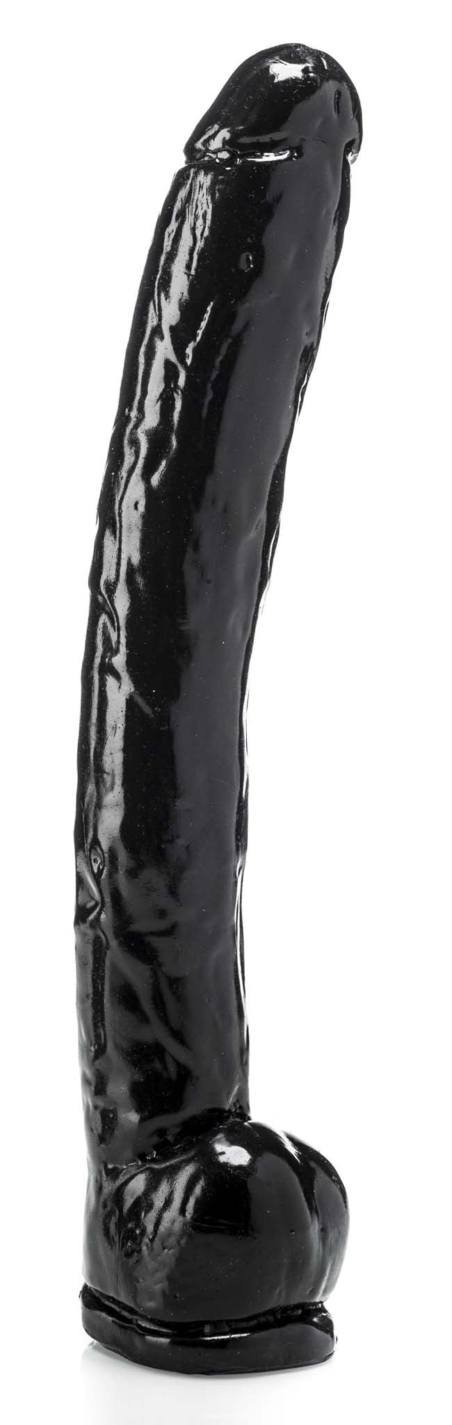 Gangbangster - Super Tyler - Dildo - 34 x 5,5 cm - PVC - Zwart-Erotiekvoordeel.nl