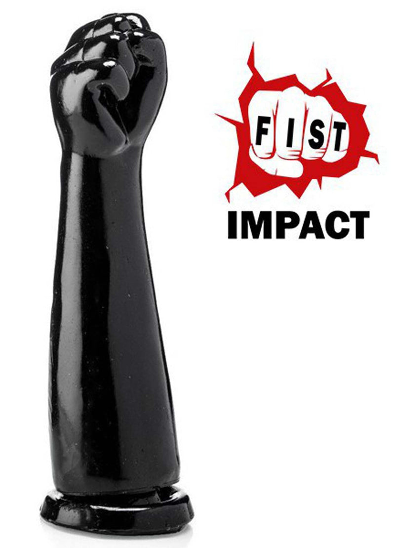 Gangbangster - The Original - Dildo - 30 x 8 cm - PVC - Zwart-Erotiekvoordeel.nl