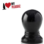 Gangbangster - Toshy - Buttplug - 8 x 6 cm - PVC - Zwart-Erotiekvoordeel.nl