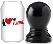 Gangbangster - Toshy - Buttplug - 8 x 6 cm - PVC - Zwart-Erotiekvoordeel.nl