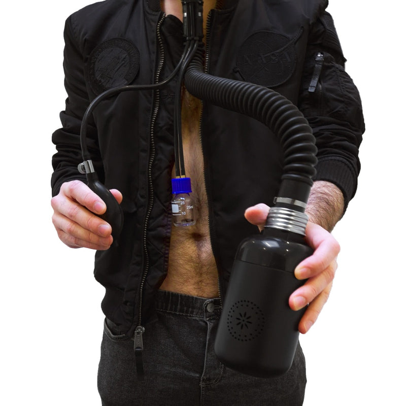 Gasmaster - Aroma Pump Half Gas Mask-Erotiekvoordeel.nl