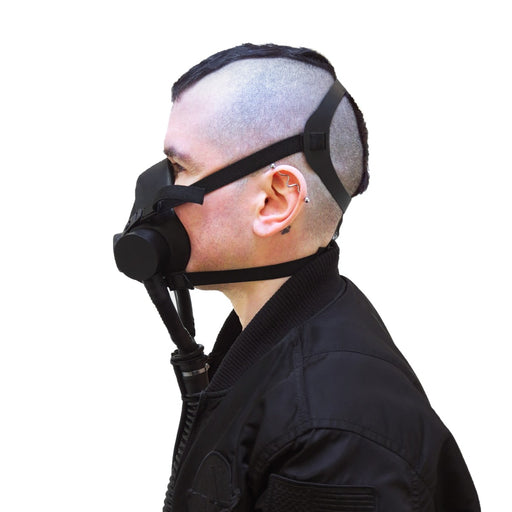 Gasmaster - Demi-masque à pompe aromatique-Erotiekvoordeel.nl