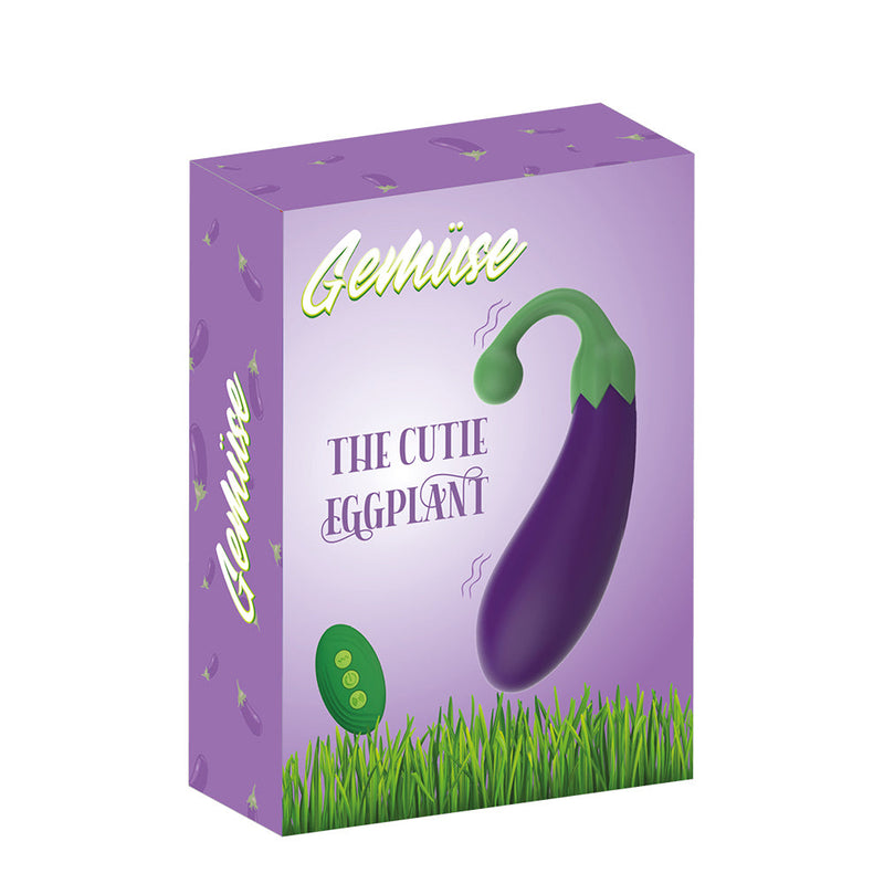 Gemüse - The Cutie Eggplant - Vibrating Vegetable Mini Vibrator - Erotiekvoordeel.nl