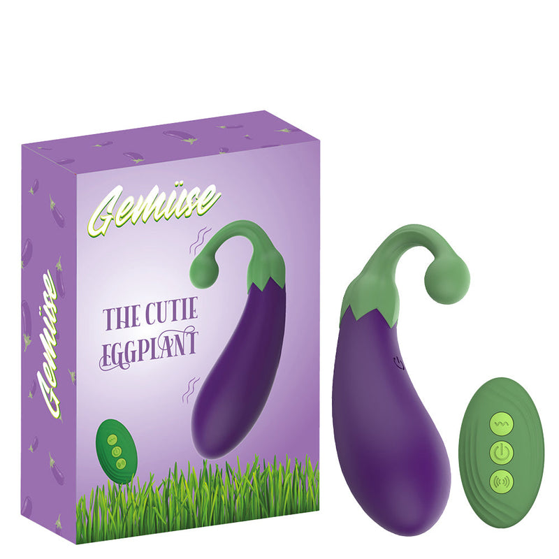 Gemüse - The Cutie Eggplant - Vibrating Vegetable Mini Vibrator - Erotiekvoordeel.nl