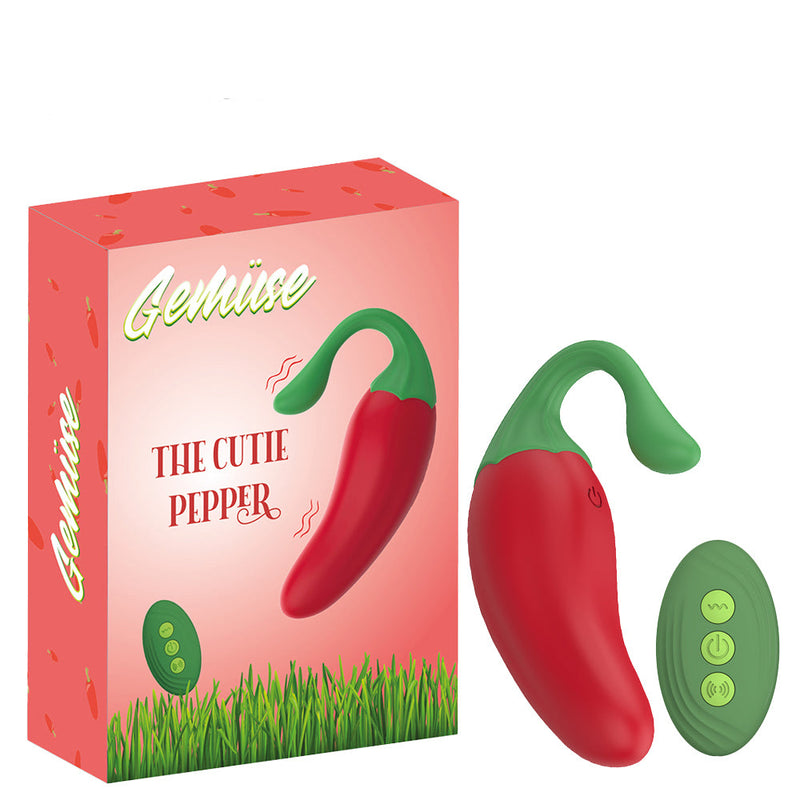 Gemüse - The Cutie Red Pepper - Mini vibratore a forma di verdura - Erotiekvoordeel.nl