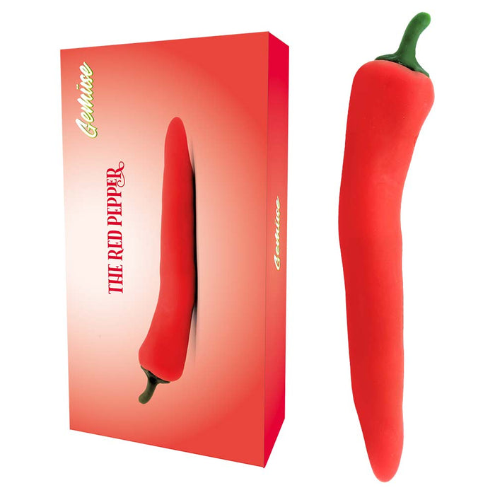 Gemüse - The Red Pepper - Vibrerende Groente Vibrator - 10 snelheden-Erotiekvoordeel.nl