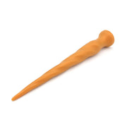 Gold Play - Consolador anal extralargo - Silicona suave - Twist - Oro-Erotiekvoordeel.nl